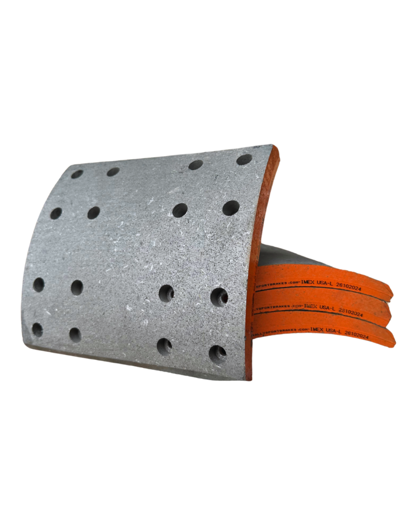 BLOQUES DE FRENOS PARA CAMIONES 4726 Mack Rin 22.5, Kenwoorth, International, Freighliner 8.5" CF, Encava 6000 (AP) EATON . Traseras